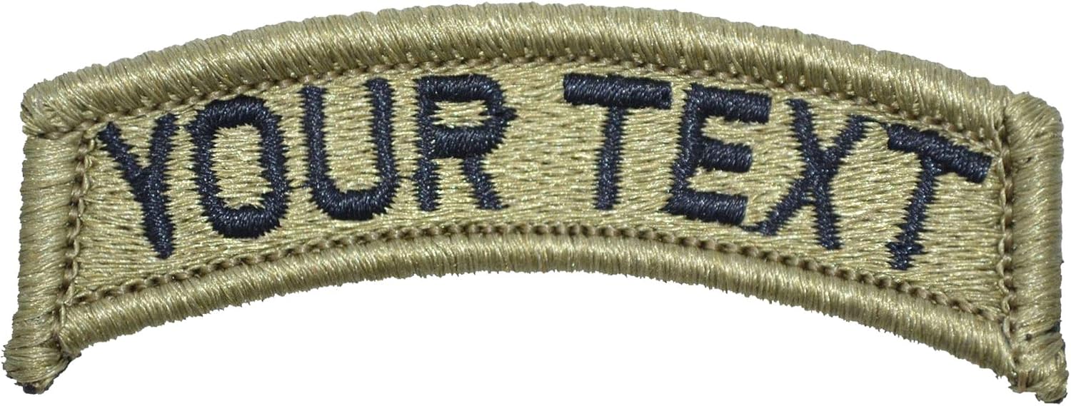Customizable Text Patch Fully Embroidered OCP - Tab