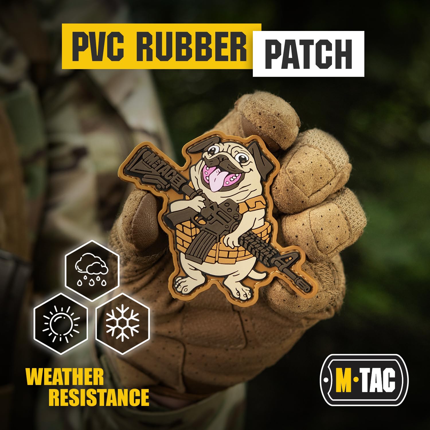 M-Tac Morale Patch Dog Rex PVC 3D