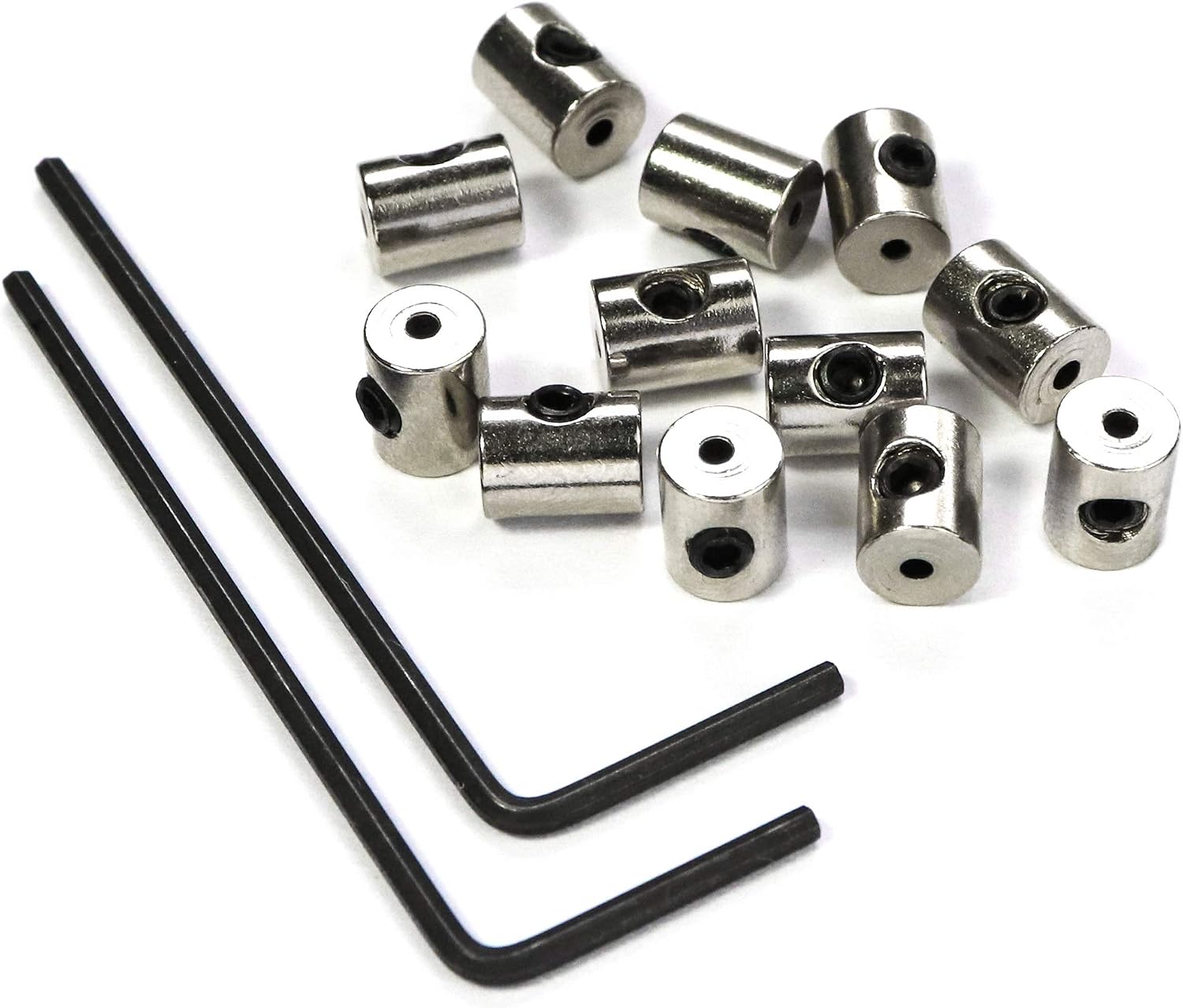 Millennial Essentials Pin Locks Locking Clasp Pin Backs with Wrench (24 Pieces)