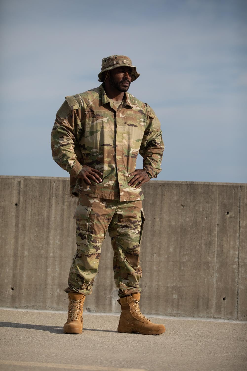 Propper Men's IHWCU OCP Uniform Coat NIR Compliant | Improved Hot Weather Combat Uniform Coat for Military, Air Force