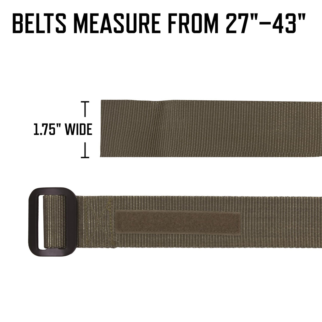 Rothco Active-Duty Riggers Belt – Adjustable Tactical Utility Uniform Duty Belts