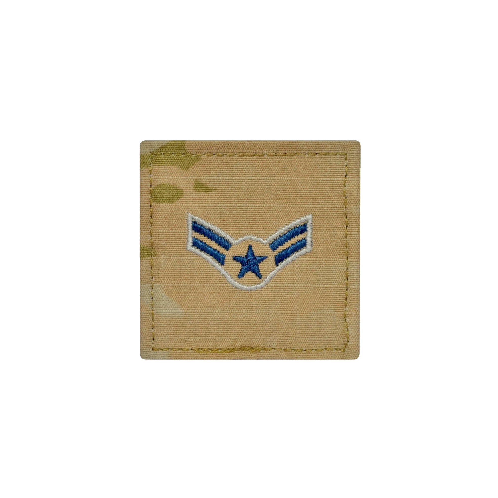 Space Force Rank Specialist 3 Embroidered OCP with Hook (ea)