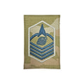 Space Force Rank Master Sergeant Embroidered OCP with Hook (ea)