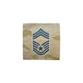 Space Force Rank Chief MSGT Embroidered OCP Pre-folded Sew On (ea)