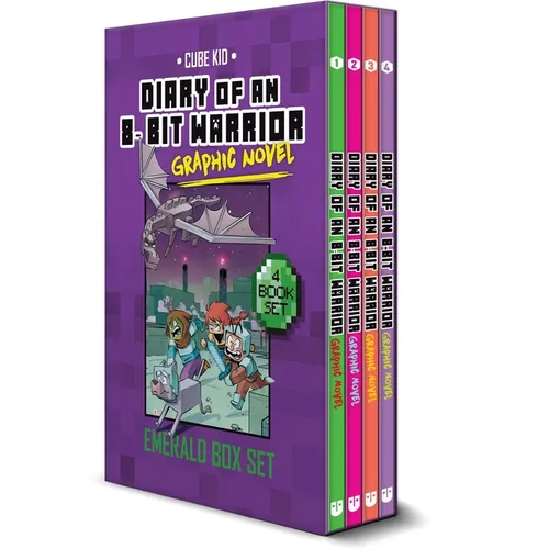 Diary of an 8-Bit Warrior Graphic Novel Emerald Box Set - Boxed Set