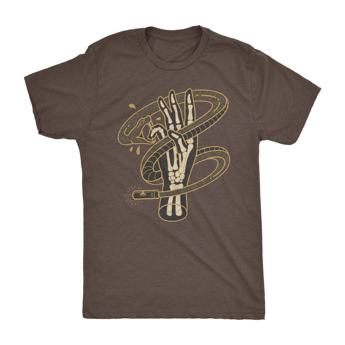 The Retro Static Line Bites Athletic Shirt