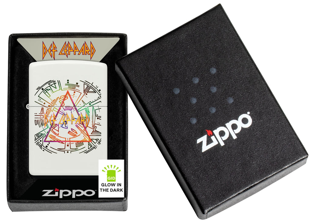 Zippo Def Leppard Glow-in-the-Dark Lighter #47224
