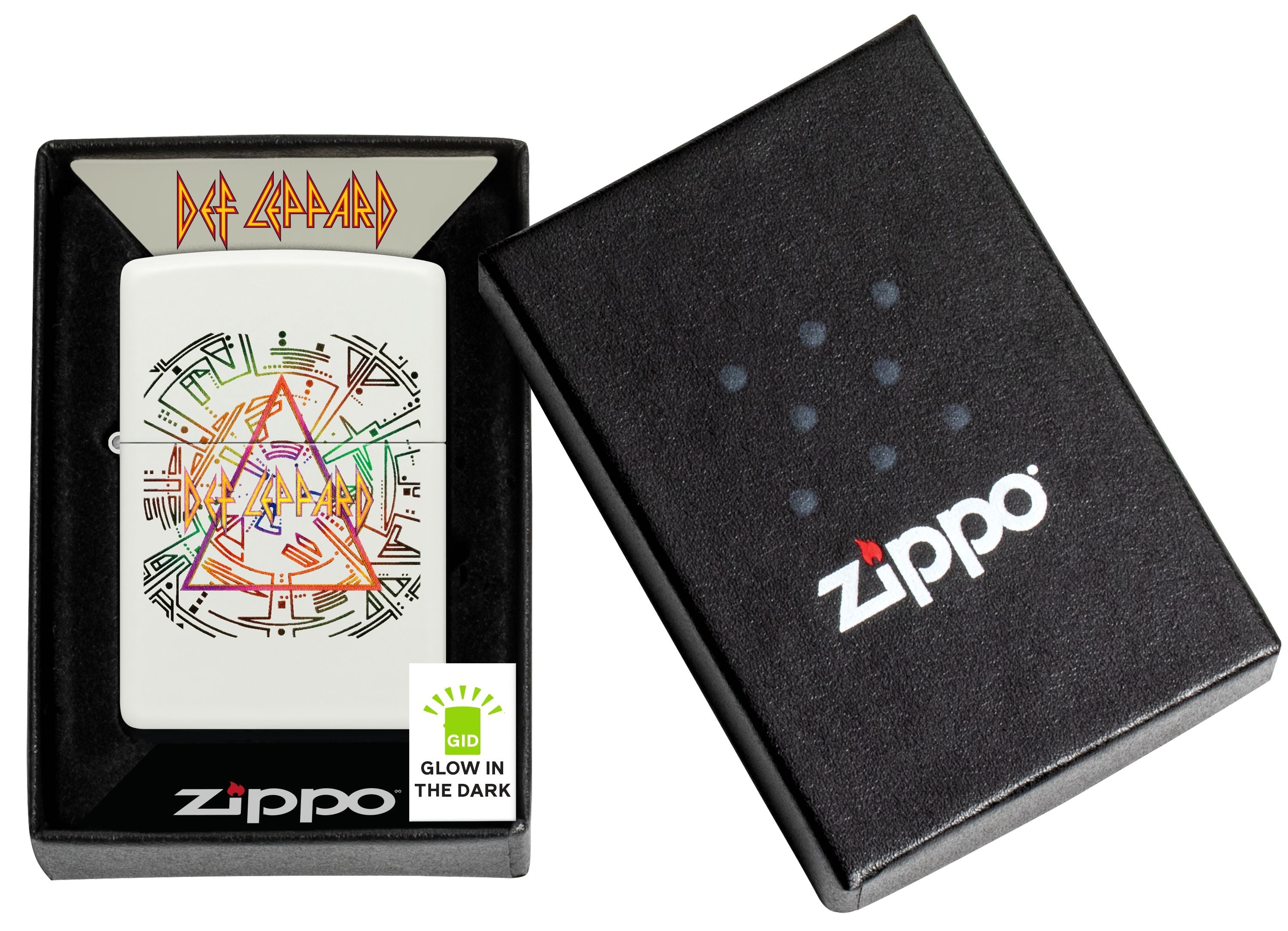 Zippo Def Leppard Glow-in-the-Dark Lighter #47224