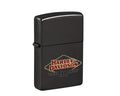 Zippo Harley-Davidson 120 Years Logo, High Polish Black Lighter #48697
