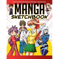 Manga Sketchbook: Learn to Draw 18 Awesome Characters Step-By-Step - Paperback