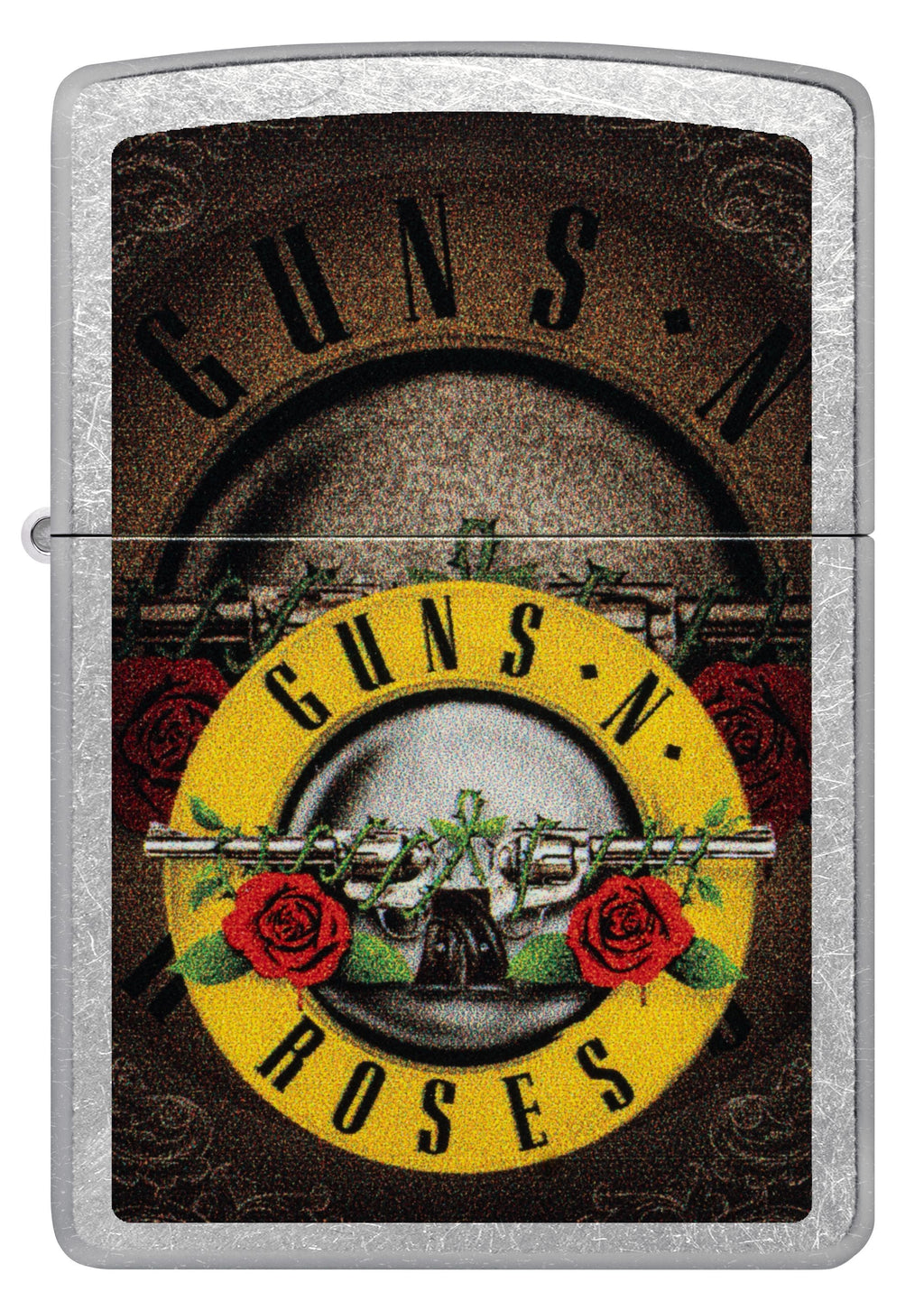 Zippo Guns N' Roses Bullet Logo, Street Chrome Lighter #47226