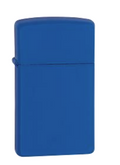 Zippo Slim Royal Blue Matte Lighter #1630