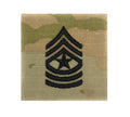 U.S. Army E9 Sergeant Major OCP 2x2 Sew-On Rank For Shirt,Jacket,Coat