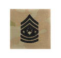 U.S. Army E9 Command Sergeant Major OCP 2x2 Sew-On Rank (For Shirt, Jacket, Coat)