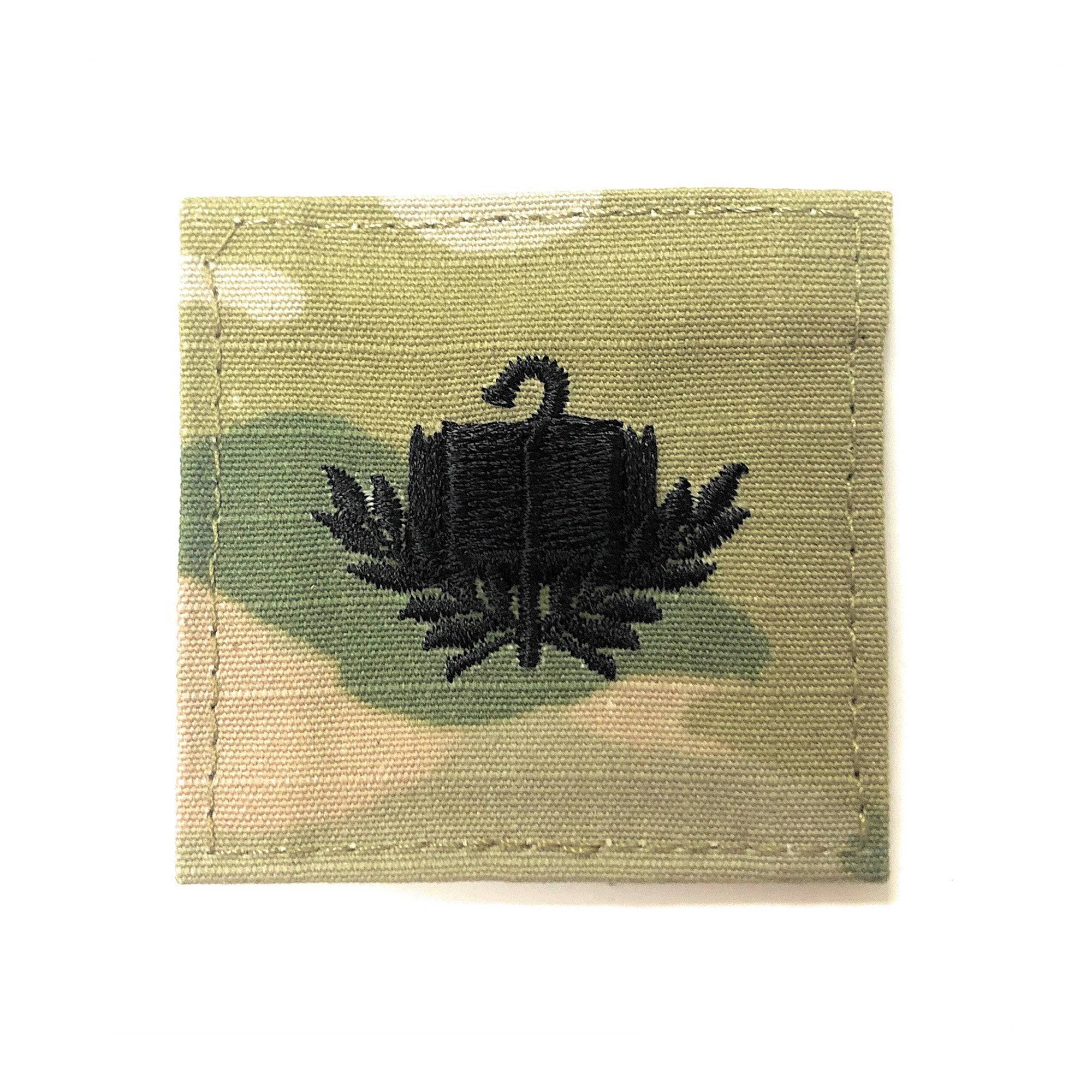U.S. Army Chaplain Candidate 2x2 OCP with Hook Fastener