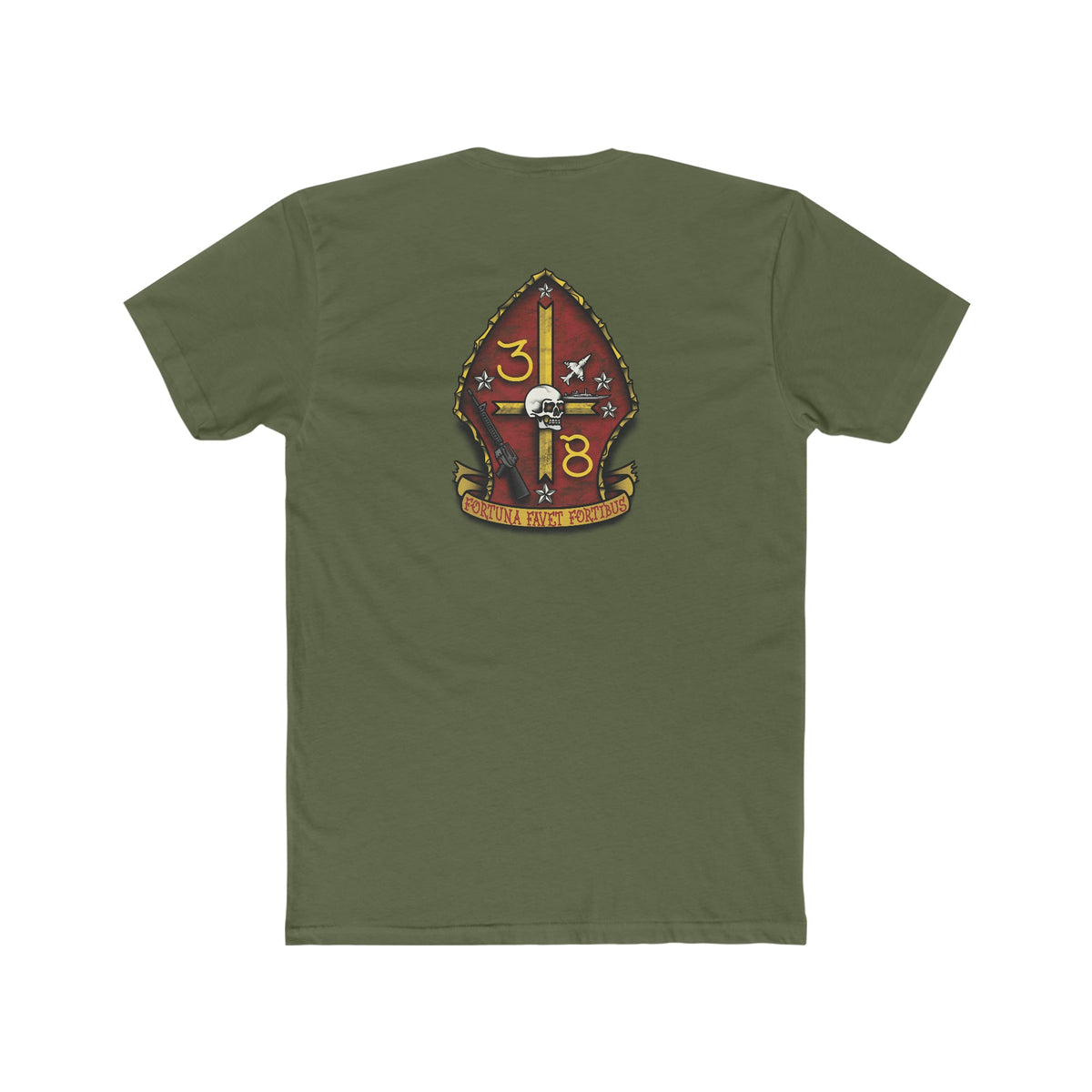 3/8 Fortune Favors the Strong - Crew Tee