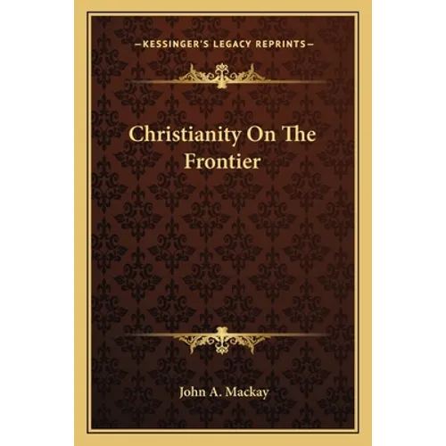 Christianity On The Frontier