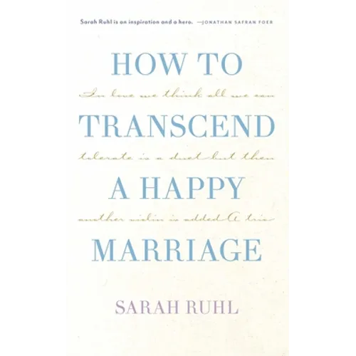 How to Transcend a Happy Marriage (Tcg Edition) - Paperback