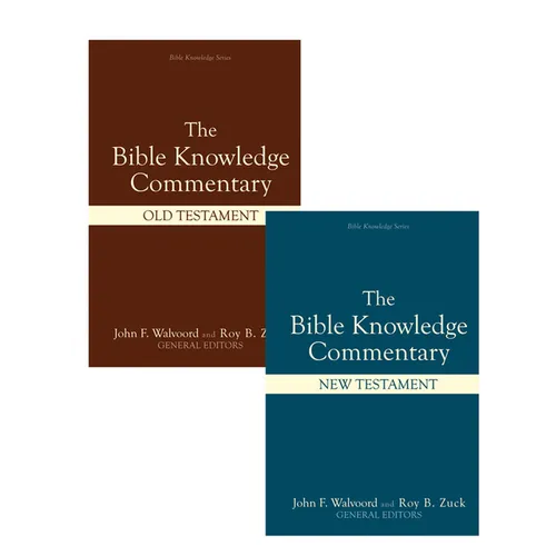 Bible Knowledge Commentary (2 Volume Set) - Hardcover