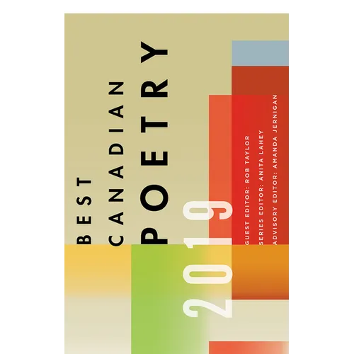 Best Canadian Poetry 2019 - Paperback