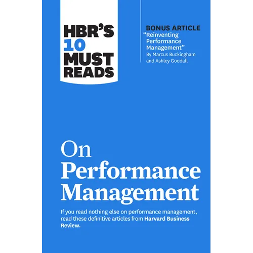 Hbr's 10 Must Reads on Performance Management - Paperback