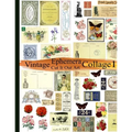 Vintage Ephemera Collage 1: Cut It Out Art - Paperback