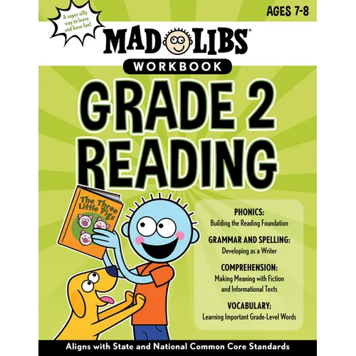 Mad Libs Workbook: Grade 2 Reading: Aligns with State and National Common Core Standards - Paperback