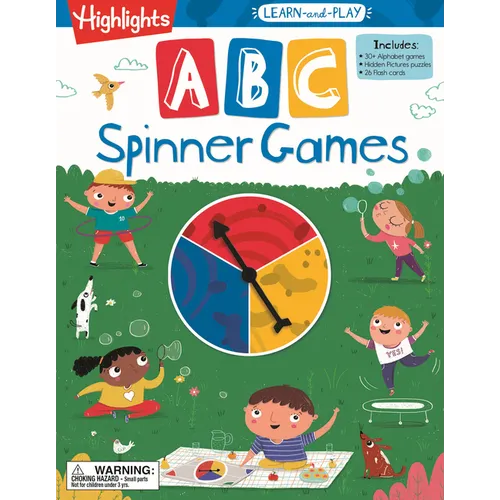 Highlights Learn-And-Play ABC Spinner Games - Paperback