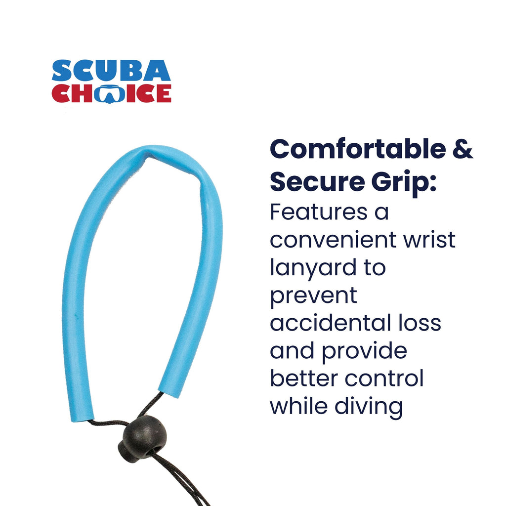 Scuba Diving 13" Aluminum Lobster Tickle Pointer Stick w/ Measurement & Lanyard