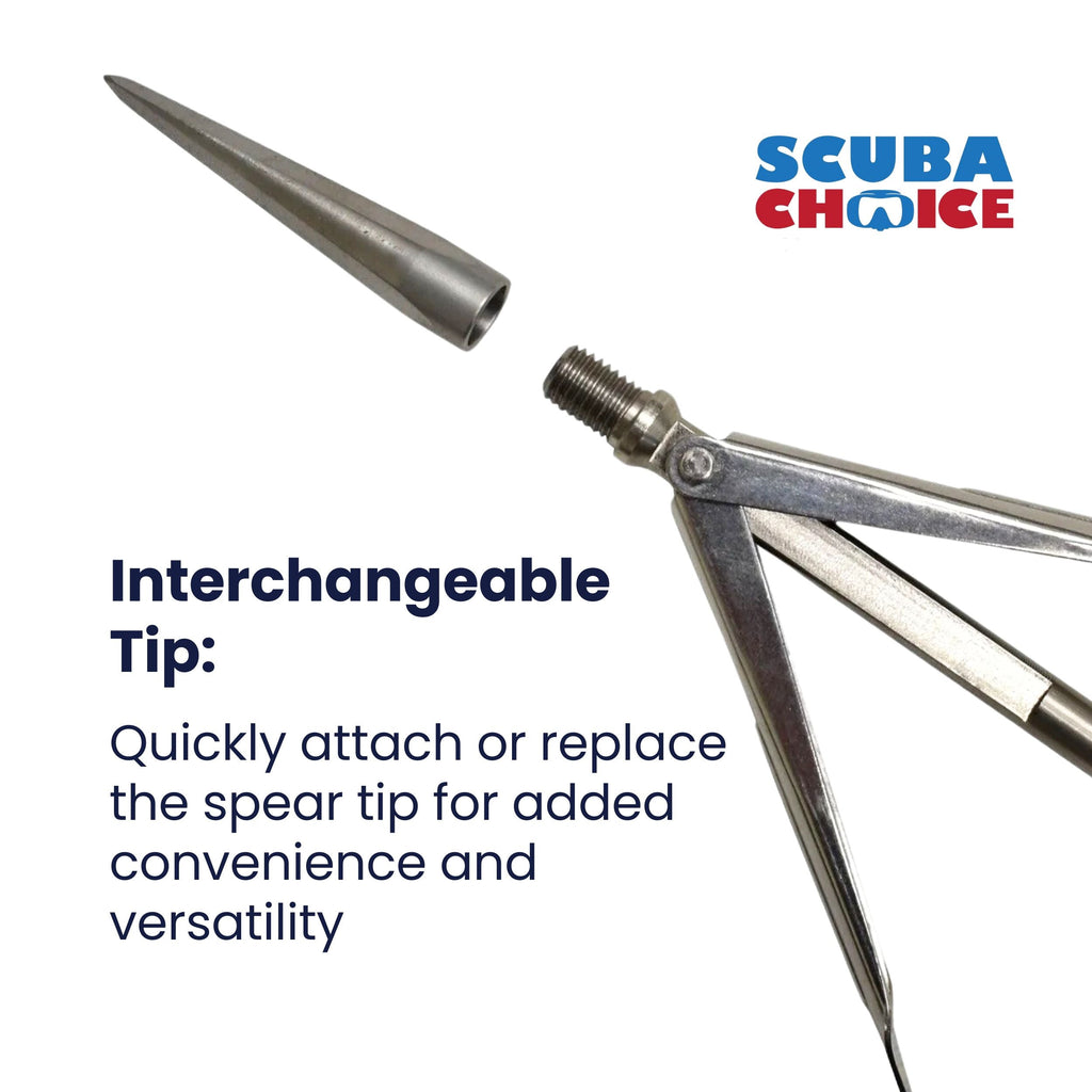 Palantic Spearfishing Tricuspid Interchangable Speartip 6mm