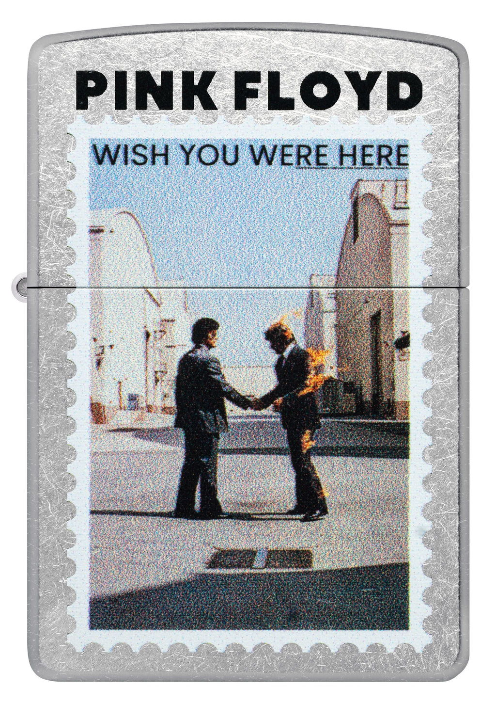 Zippo Pink Floyd Wish You Were Here Street Chrome Lighter #47240