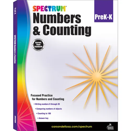 Numbers & Counting, Grades Pk - K: Volume 111 - Paperback