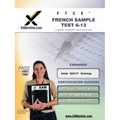 FTCE French Sample Test 6-12 Teacher Certification Test Prep Study Guide - Paperback