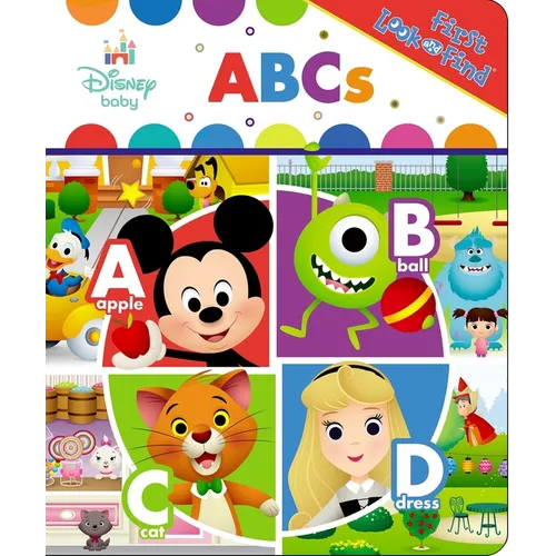 Disney Baby: ABCs First Look and Find - Board Book