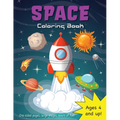 Space Coloring Book for Kids Ages 4-8! - Paperback