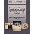 Anthony Hahn-Diguiseppe, Petitioner, V. New York. U.S. Supreme Court Transcript of Record with Supporting Pleadings