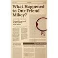 What Happened to Our Friend Mikey? - Paperback