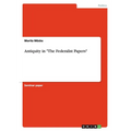 Antiquity in "The Federalist Papers" - Paperback