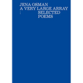 A Very Large Array: Selected Poems - Paperback