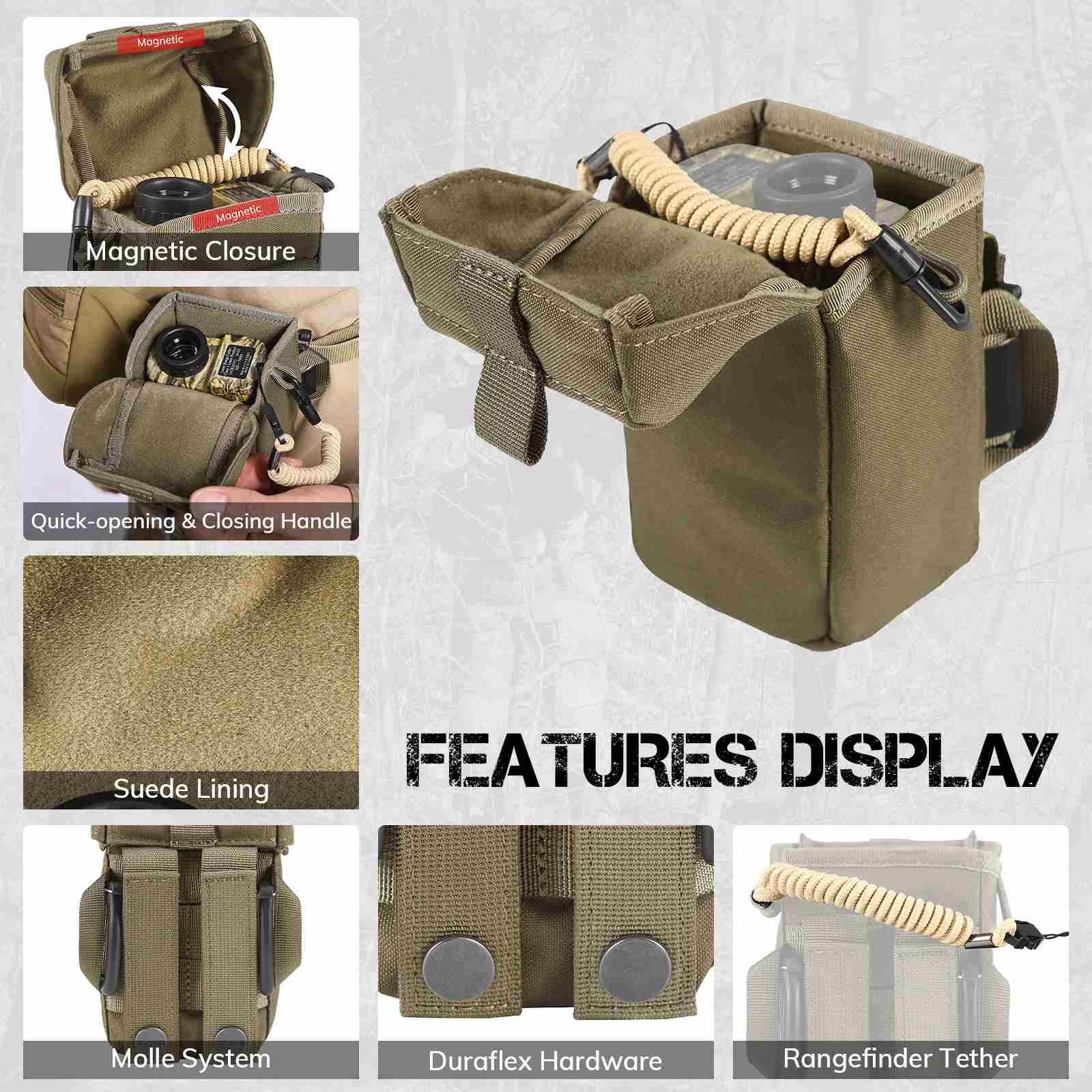Votagoo Rangefinder Pouch with Protective Padding