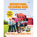 Inspirational Colouring Book 1: Mistakes are Correctable (What Would Jesus Do Series) - Paperback
