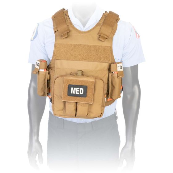 Responder Ballistic PPE Vest System - North American Rescue - NIJ IIIA