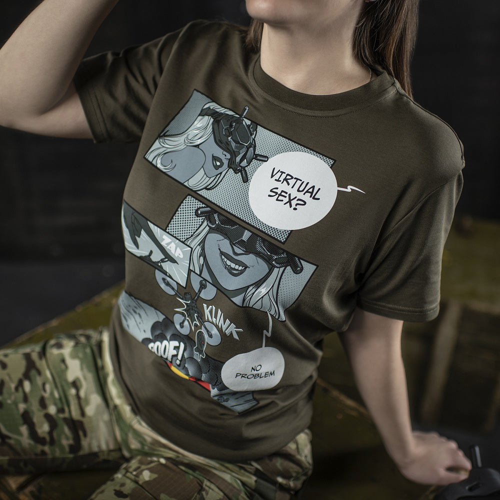 M-Tac T-Shirt Comics Drone Girl