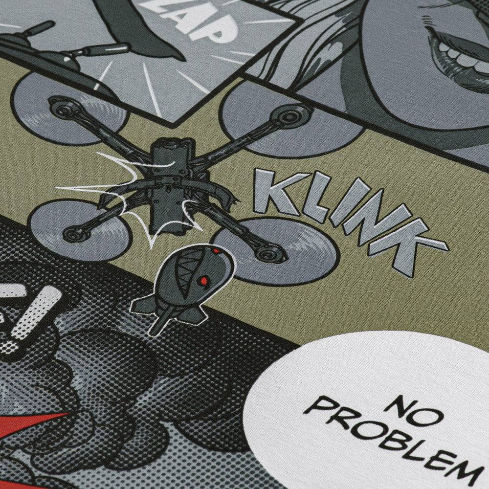 M-Tac T-Shirt Comics Drone Girl