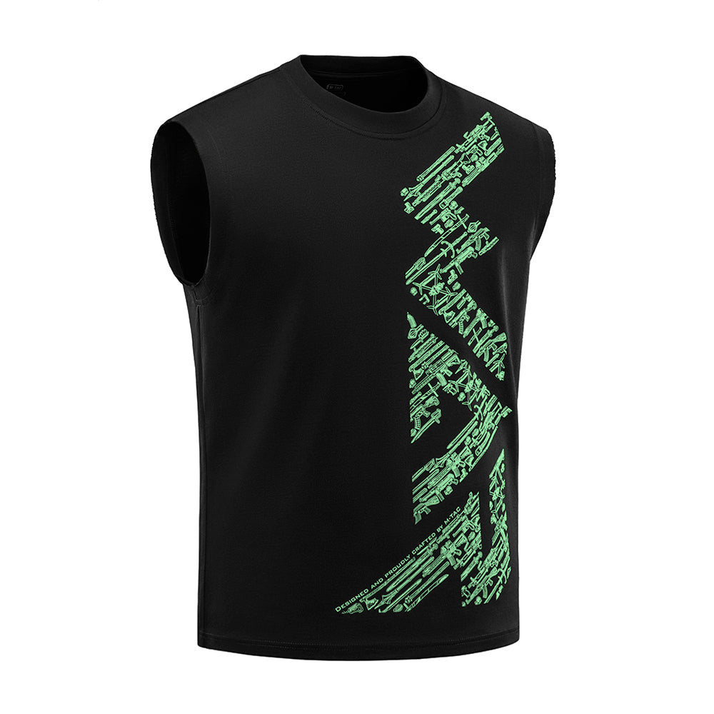 M-Tac Sleeveless T-Shirt WAR Cotton Hard