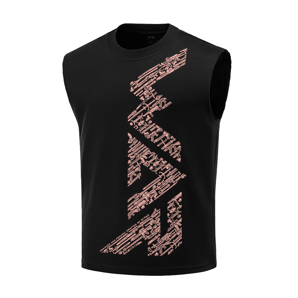 M-Tac Sleeveless T-Shirt WAR Cotton Hard