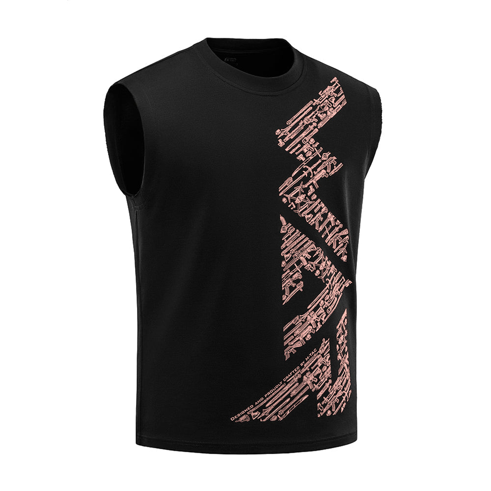 M-Tac Sleeveless T-Shirt WAR Cotton Hard