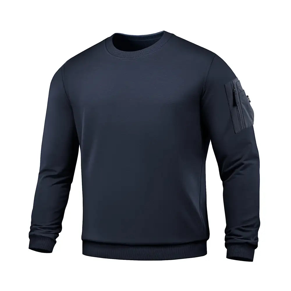 M-Tac Crewneck Sweatshirt Nylon Pocket Cotton Hard