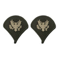 U.S. Army AGSU E4 Specialist Chevron Sew-on Rank (male)