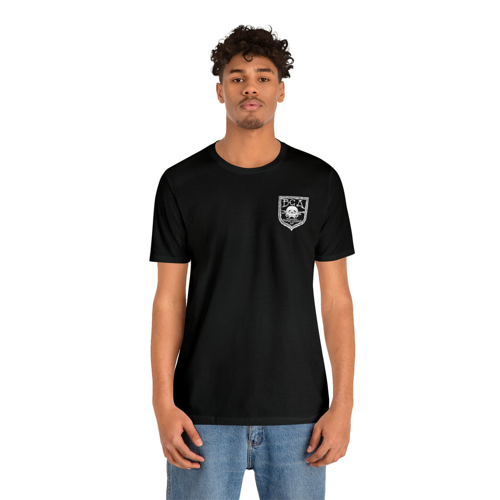 AT4 Rocket and Sword Frog - Back Print - Short Sleeve Tee